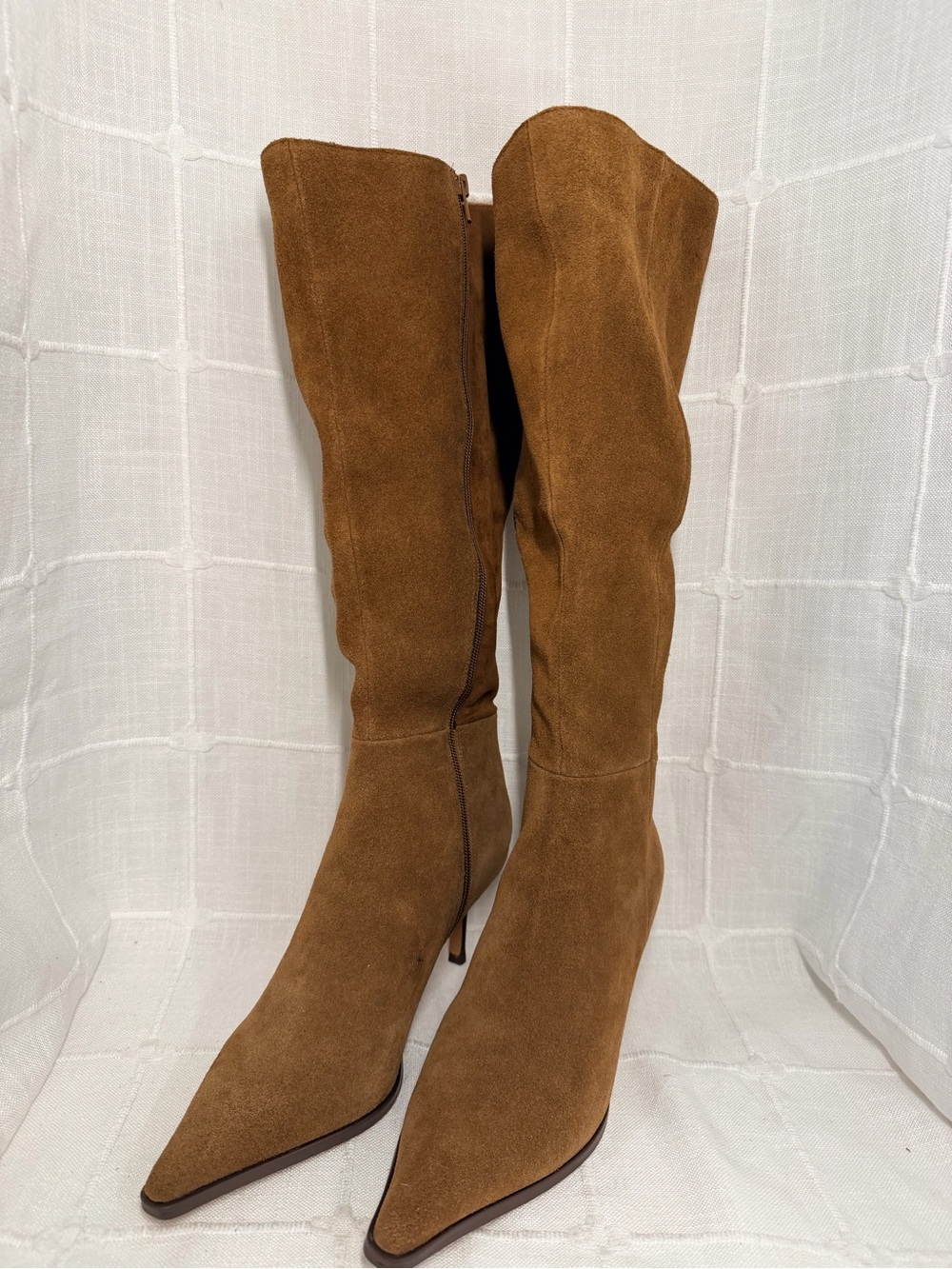 Steve Madden Lingo Chestnut Suede Knee High Boots Women’s Size 8